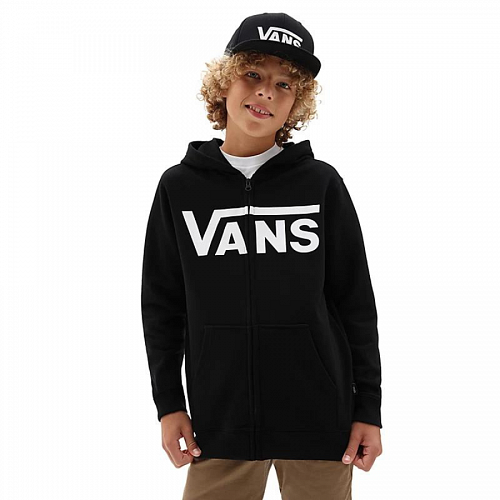 Sweat zippé Enfants VANS Classic Black